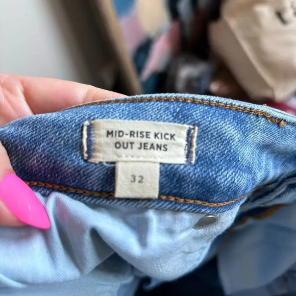 Madewell‎ Kick Out Crop Jean Sz30 - Picture 4 of 4